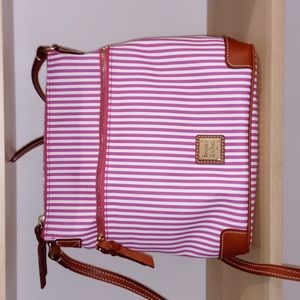 Dooney & Bourke Stripped Canvas Bag